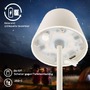 Stolní lampy dekorační - BRILO 7653016 Kiki Nano stolní lampička - 1,5W, 130lm, nabíjecí, LED, stmívatelné, teplá bílá, bílá - BRILO - foto 5