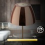 Stolní lampy dekorační - BRILO 7522013 BRILONER Serina LED bezdrátová stolní lampička IP44, stmívatelná, dotykový vypínač, měď 7522013 - foto 5