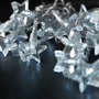 LED osvětlení na BATERIE - DLED BL01 DECOLED LED světelný řetěz na baterie hvězdy, ledově bílá, 1,8 m - foto 5
