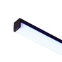 Al profily k přisazení - RED R14091 LED PROFILE H přisazený 1m eloxovaný hliník/matný akryl  - RED - DESIGN RENDL - foto 5