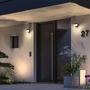 Nástěnná - P 94864 LED venkovní nástěnné svítidlo Smart Home Zigbee 3.0 Skyla pohybové čidlo neláká hmyz IP44 226x164mm CCT 10W 230V antracit hliník - PAULMANN - foto 5