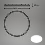 Kruhová - BRILO 7526416 Move LED stropní svítidlo IP44, přímé a nepřímé osvětlení, pohybové čidlo, kruhové 42 cm, bílé - BRILO - foto 5