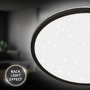 Kruhová - BRILO 7654015 Slim svítidlo LED panel pr.37,5 cm - 22W, 3000lm, hvězdné nebe, neutrální bílá, černá - BRILO - foto 5