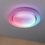Kruhová - P 70546 LED stropní svítidlo Rainbow efekt duhy RGBW 230V 22W chrom/bílá - PAULMANN - foto 5