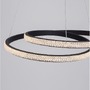 Kruhová - NV 9818511 Závěsné svítidlo GRANIA černý hliník a akryl LED 25W 230V 3000K IP20 stmívatelné - NOVA LUCE - foto 5