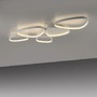 Dekorativní - LD 14045-16 PEBBLES LED stropní svítidlo bílé paměťová funkce do obývacího pokoje krokově stmívatelné 3000K - JUST LIGHT - foto 5