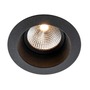 Koupelnová - SLC SLC1127D Vestavné LED svítidlo OneSoft 8 W 220-240 V 3000 K DALI stmívatelné IP54 36° Ra90 černé - TLG - foto 5
