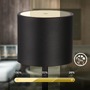 Stolní lampy dekorační - BRILO 7521015 BRILONER Sigo LED stolní lampička bezdrátová IP44, stmívatelné, s nabíjecí základnou, černá 7521015 - foto 5