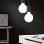 Subtilní - P 78432 Neordic závěsné svítidlo Tilla E27 max. 60W černá stmívatelné kov - PAULMANN - foto 5