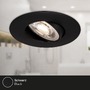 Kruhová - BRI 7602035 LED vestavné svítidlo 4,4 cm 3x 4,9W 480lm černá - BRILONER - foto 5