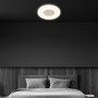 Kruhová - BRILO 3849016 Sufit Kristal LED stropní svítidlo ploché, třpitkový dekor, přímé a nepřímé osvětlení, bílé - BRILO - foto 5