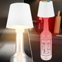 Stolní lampy dekorační - BRILO 7510016 Calida 3 v 1 RGBW LED stolní lampička bezdrátová IP44, stmívatelné, dotykový vypínač, bílá - BRILO - foto 5