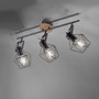 Bodová - LD 15673-78 JARO Stropní svítidlo ze dřeva a kovu v moderním vintage stylu s nastavitelnými spoty - LEUCHTEN DIREKT / JUST LIGHT - foto 5