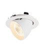 Kruhová - LA 1009716 NUMINOS® GIMBLE L Stropní vestavné svítidlo, 2700 K, 40°, IP20, kulaté, bílé - BIG WHITE (SLV) - foto 5
