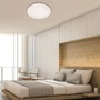 Kruhová - BRILO 3386-016 LED stropní svítidlo hvězdné nebe, pr. 60 cm, 48 W, bílé - BRILO - foto 5