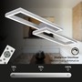 Hranatá - BRILO 3754-019 RGB CCT LED stropní svítidlo, 119,5 cm, 45 W, 4400 lm, hliník - BRILO - foto 5