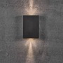 Nástěnná - NOR 2019051003 Venkovní nástěnné svítidlo Fold 15 2x3,5W LED černá čirá - NORDLUX - foto 5