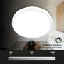Kruhová - BRILO 3709016 RGBW LED přisazené svítidlo pr. 38 cm, 22 W, 2900 lm, bílé (starý kód: BRILO 3709-016) - BRILO - foto 5