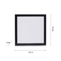 Hranatá - LD 14740-18 FLAT LED stropní svítidlo, černá, hranaté, ploché, do interiéru 3000K - LEUCHTEN DIREKT / JUST LIGHT - foto 5