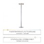 Stojací lampy - PN 618-55 Paul Neuhaus, Q-VITO, LED stojací svítidlo, stmívatelné, Smart Home ZigBee 2700-5000K - PAUL NEUHAUS - foto 5