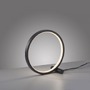 Stolní lampy dekorační - LD 15395-18 MINI RITUS LED stolní lampa černý kruh minimalistické šňůrový vypínač 3000K - JUST LIGHT - foto 5