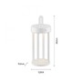 Na stůl - LD 19300-16 ANSELM LED stolní lampa na baterie bílá 28cm dotykový stmívač IP44 zahradní svítidlo 2700K - JUST LIGHT - foto 5