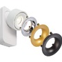 IMPR 341215X VÝPRODEJ VZORKU - Deko-Light nástěnné přisazené svítidlo Uni II 230V 12W 3000K 670lm 120mm bílá - foto 5