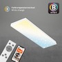 Hranatá - BRILO 7383-016 Hvězdné nebe CCT svítidlo LED panel, 100 cm, 28 W, 3000 lm, bílé - BRILO - foto 5