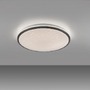Kruhová - LD 14295-18 KYLE LED stropní svítidlo průměr 49cm černé hvězdné nebe krokově stmívatelné 3000K - JUST LIGHT - foto 5