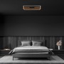 Hranatá - BRILO 3777015 LED stropní svítidlo, 73,5 cm, 22W, 2200lm černá - BRILONER - foto 5