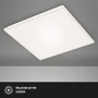 Hranatá - BRILO 7376-216 Bezrámečkový LED panel, 59,5 cm, 3800 lm, 38 W, bílé - BRILO - foto 5