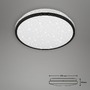 Kruhová - BRI 3403-015 LED stropní svítidlo hvězdné nebe, pr. 28 cm, 12 W, černá - BRILONER - foto 5