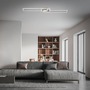 Hranatá - BRILO 3050-018 LED CCT rám 110 cm 40W 5200lm chrom - BRILO - foto 5