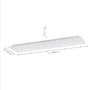 Dekorativní - LD 14672-55 SPARKLE LED stropní svítidlo hranaté v barvě oceli s hvězdným nebem a nastavitelou barvou světla 2700-5000K - LEUCHTEN DIREKT / JUST LIGHT - foto 5