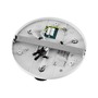 Bodová - IMPR 348274 Deko-Light stropní přisazené svítidlo Can Tilt kulaté základna, 3x 7,5 W GU10, bílá - foto 5