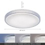 Dekorativní - LD 14373-00 FRIDA LED stropní svítidlo, hvězdné nebe, průměr 60cm, kruhové 2700-5000K - LEUCHTEN DIREKT / JUST LIGHT - foto 5