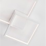 Hranatá - NV 9364038 Stropní svítidlo PORTO bílá ocel hliník a akryl LED 19W 230V 3000K IP20 - NOVA LUCE - foto 5