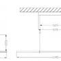 Technická - IMPR 342219 Deko-Light závěsné svítidlo LED Panel čiré, hranaté, 50 W, 3000/4000 K, černá 220-240V AC/50-60Hz 53,00 W 3000 / 4000 K 6100 lm 295 mm tmavě černá RAL 9005 - foto 5