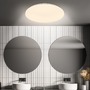 Kruhová - BRILO 3828016 Walk LED stropní svítidlo IP54, 3m dosah čidla, pohybové čidlo, bílé - BRILO - foto 5