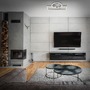 Hranatá - BRI 3108018 LED rám 38 cm 12W 1200lm chrom (starý kód: BRI 3108-018) - BRILONER - foto 5