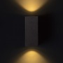 Nástěnná - RED R12028 KUBI II antracitová 230V LED 2x3W IP54 3000K - RED - DESIGN RENDL - foto 5