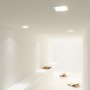 Hranatá - RED R10284 Zápustné svítidlo SLENDER čtvercové bílé 230V LED 14W, 3000K, 1260 lm - RED - DESIGN RENDL - foto 5