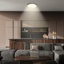 Kruhová - BRILO 3961015 Nobre stropní svítidlo pr.33 cm - 17,5W, 2400lm, teplá bílá, LED, černá - BRILO - foto 5