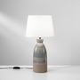 Stolní lampy dekorační - FAN I-NAVAJO-L Stolní lampa Lume Navajo šedá 1xE27 25x49 cm - FANEUROPE - foto 5