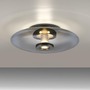 Kruhová - PN 6083-15 LED nástěnné a stropní svítidlo PURE Vitrum 2700K platina / kouřová - PAUL NEUHAUS - foto 5