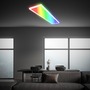 Hranatá - BRILO 7540016 Tava LED stropní svítidlo, dálkový ovladač, RGB, ploché, stmívatelné, bílé - BRILO - foto 5