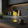 Stolní lampy dekorační - BRILO 7552017 Nabíjecí stolní lampa Riffle Mini - 20 cm, 1,5W, 150lm, bezdrátová, LED, stmívatelné, dotykový vypínač, žlutá - BRILO - foto 5