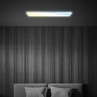 Hranatá - BRILO 7533016 Tava LED stropní svítidlo 98cm, stmívatelné, dálkový ovladač, bílé - BRILO - foto 5