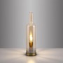 Stolní lampy dekorační - LD 14006-27 Stolní lampa BOTTLE, jantarové sklo, šňůrový vypínač, vyměnitelná žárovka - JUST LIGHT - foto 5