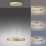 Kruhová - PN 2550-60 LED závěsné svítidlo PURE E-Loop matná mosaz elektrické 2700-5000K - PAUL NEUHAUS - foto 5